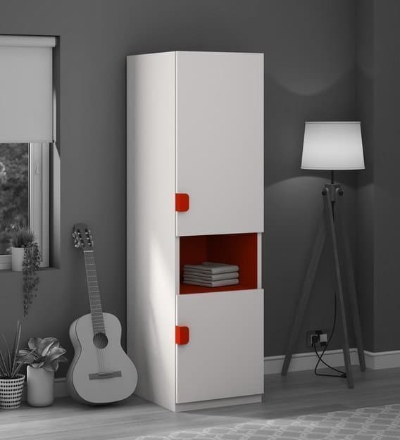 1 Door Pro Home MDF Wardrobe thumbnail 1