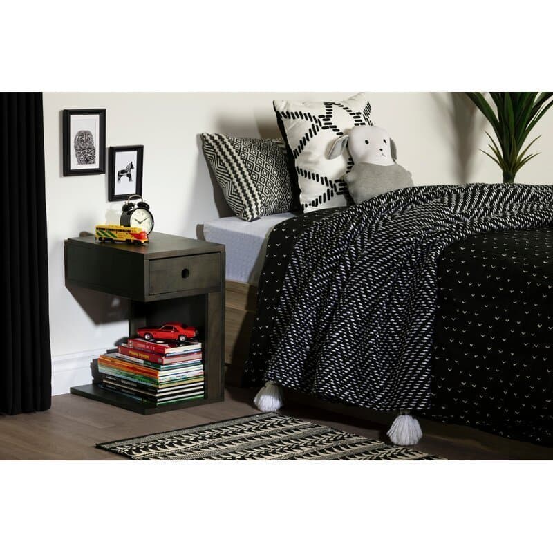 1 Drawer Nightstand thumbnail 4