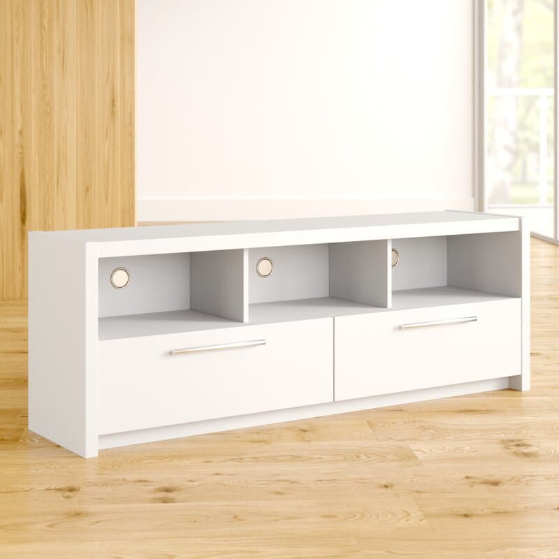 2 Drawer Ply Wood TV Stand thumbnail 5