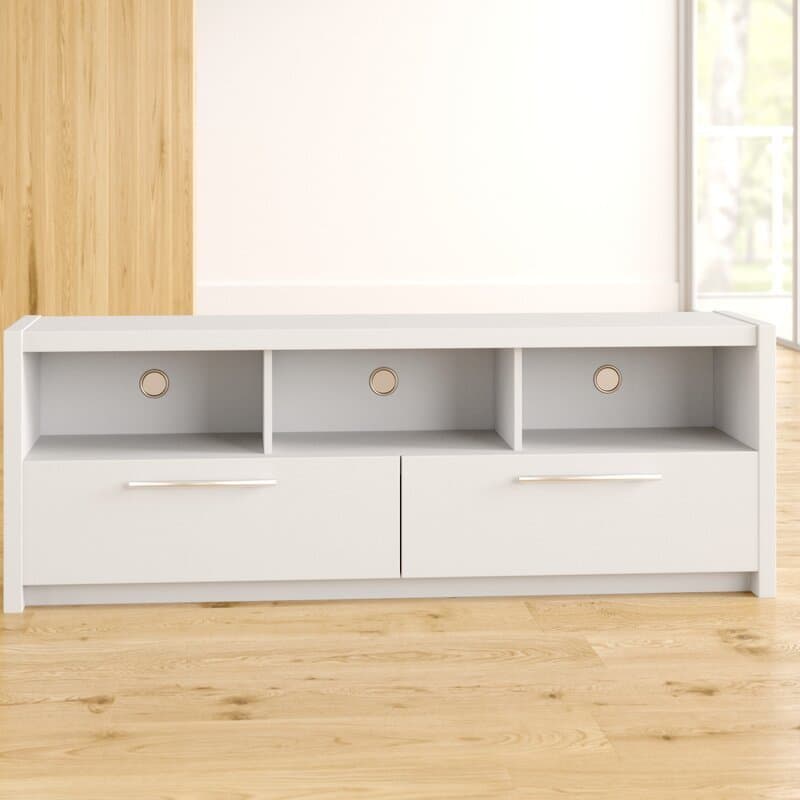 2 Drawer Ply Wood TV Stand thumbnail 1