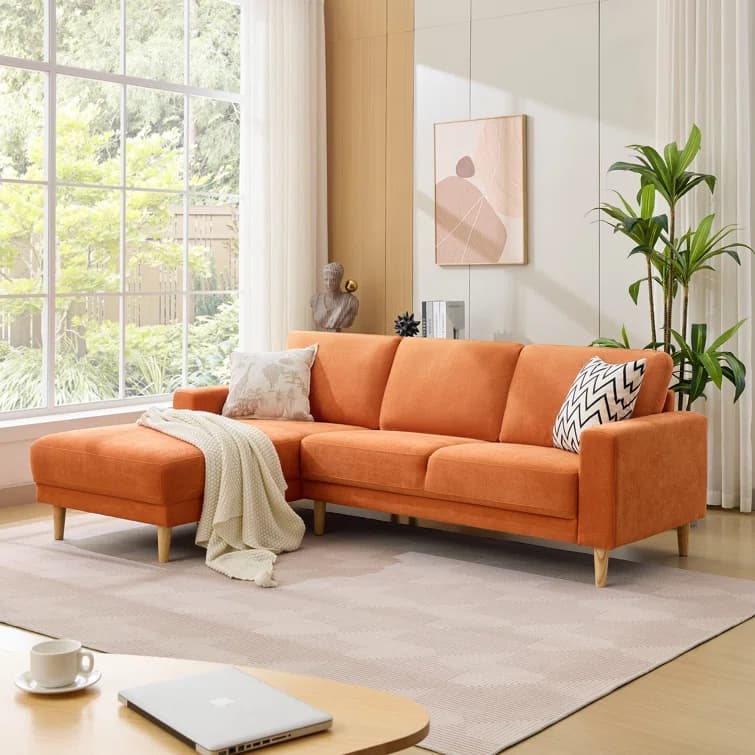 2-Piece Upholstered L Shape Sofa thumbnail 3