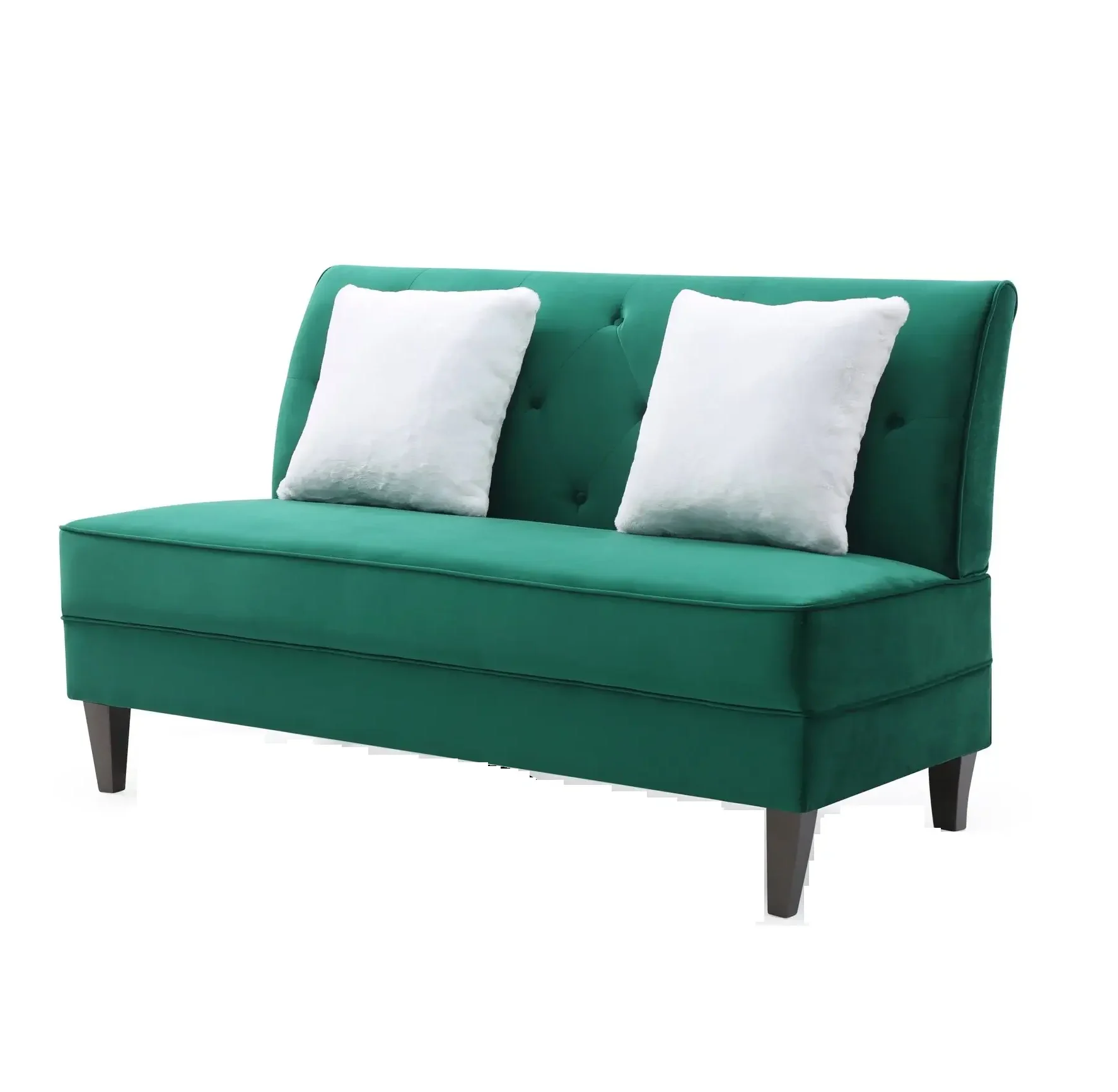 2 Seater Elegant Armless Sofa thumbnail 3