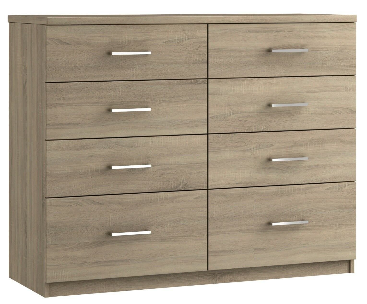 4 Door Cabinet with Night Stand and Chest thumbnail 4