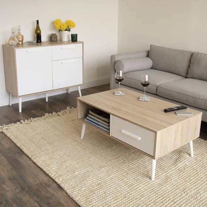 4 Legs Coffee Table with Storage furniture product