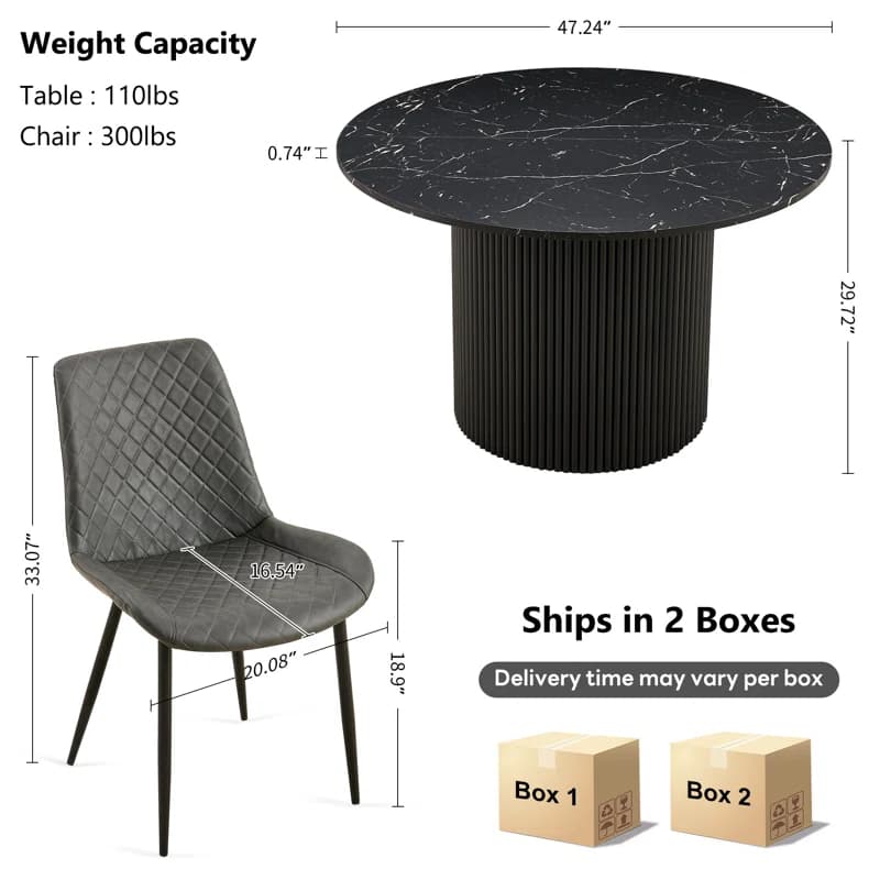 4-Person Dining Set thumbnail 2