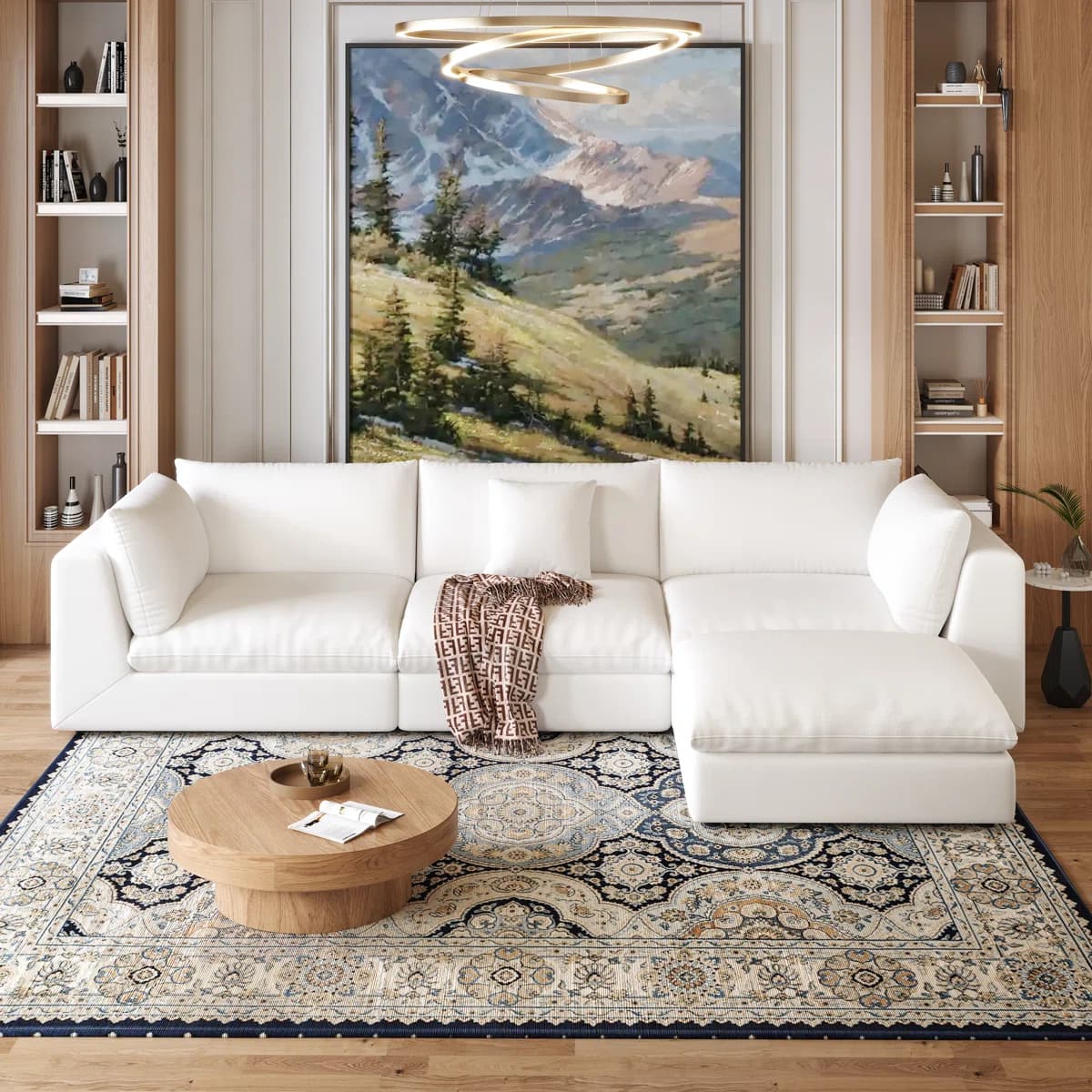 4 Piece Cloud Sectional Modular Sofa furniture product