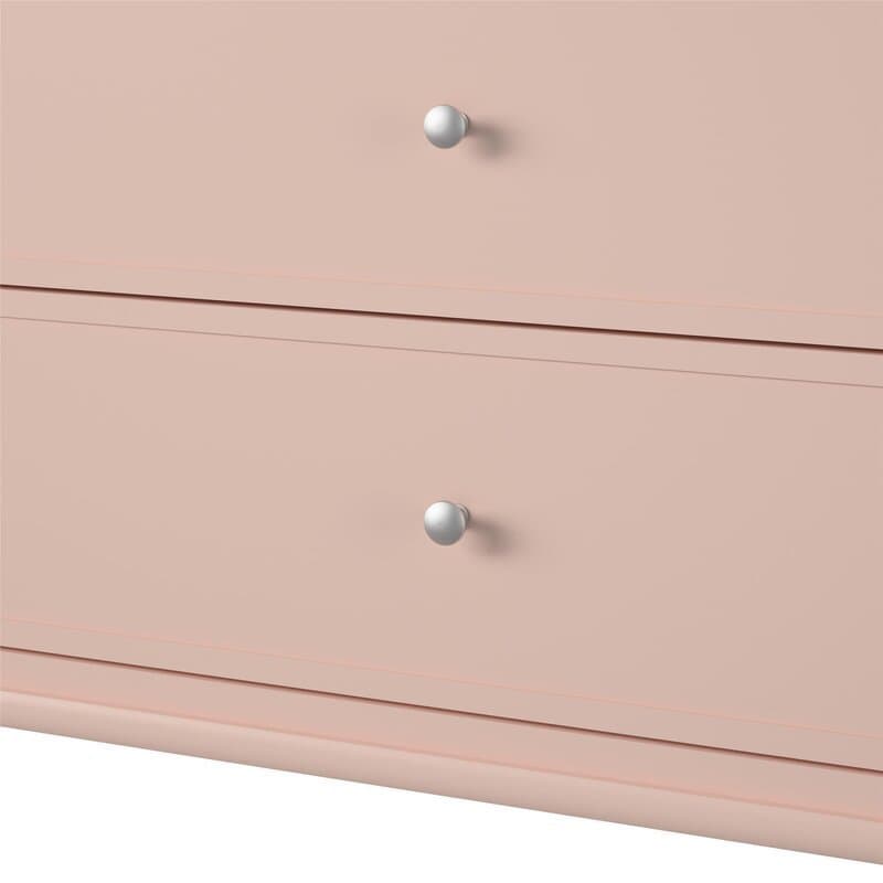6 Drawer Elegant Dresser in Yellow thumbnail 4