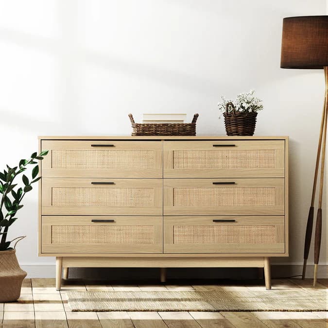 8-Drawer Elegant Double Dresser furniture product
