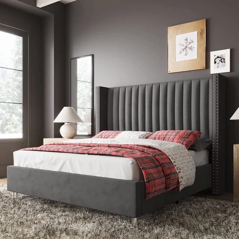 Addesyn Upholstered Bed thumbnail 3
