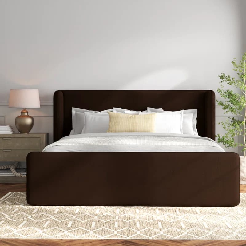 Aelin Upholstered Bed thumbnail 1