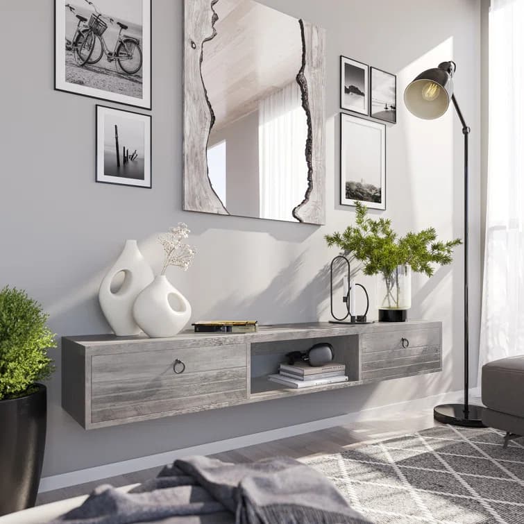 Akeira Floating TV Stand thumbnail 1