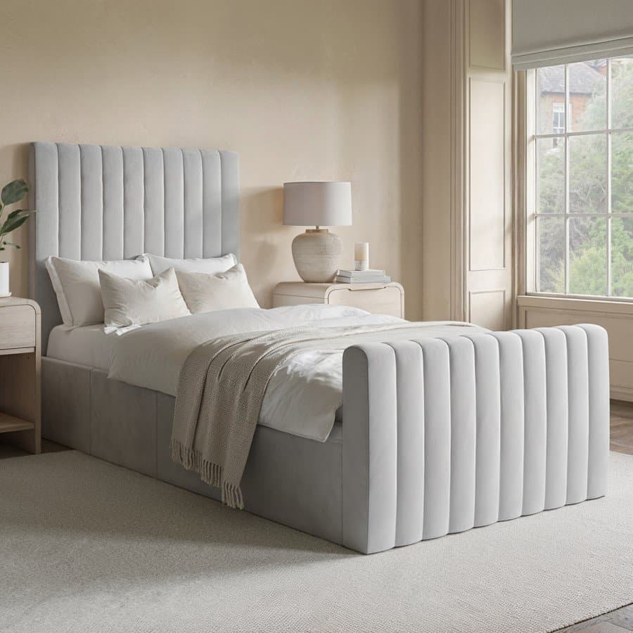 Ambur Velvet Single Bed thumbnail 3