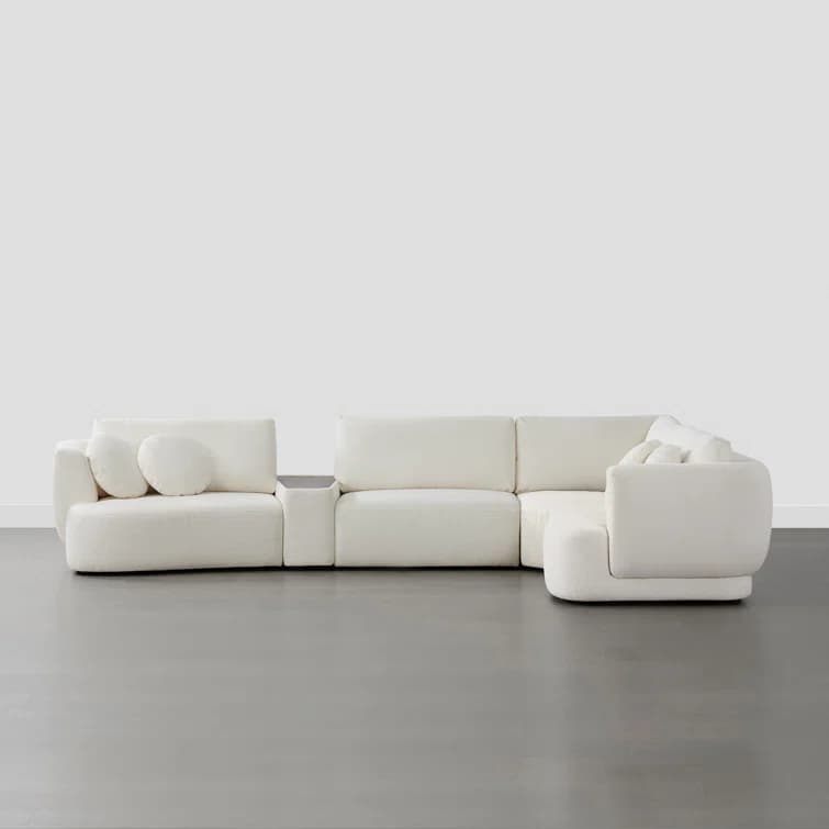 Aneika 5-Piece Curved sofa thumbnail 3
