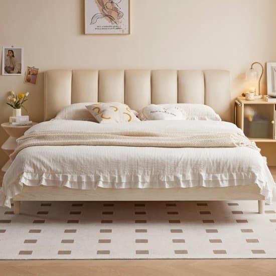 Antioch Leather Bed thumbnail 2