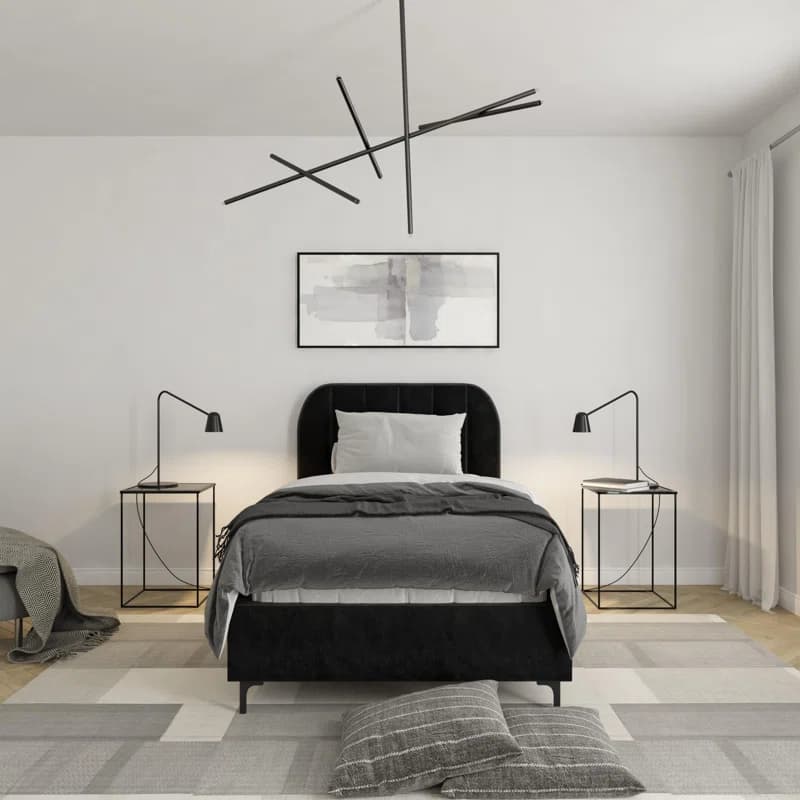 Arley Upholstered Bed thumbnail 2