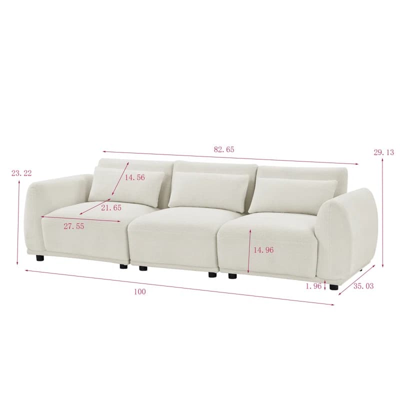 Bally Robert 4 – Piece Sectional Sofa thumbnail 4