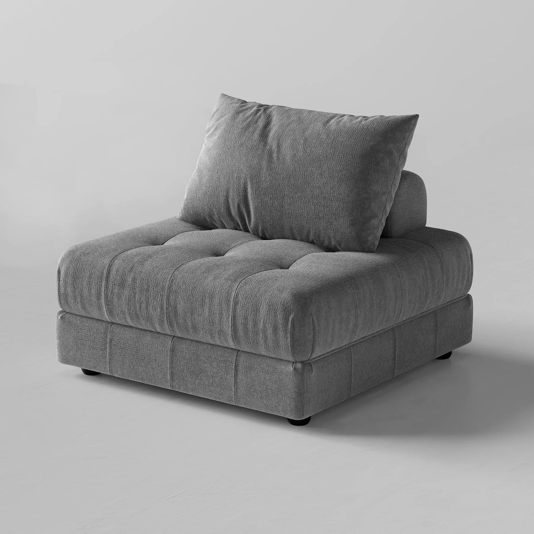 Block Modular Gray Sectional thumbnail 5