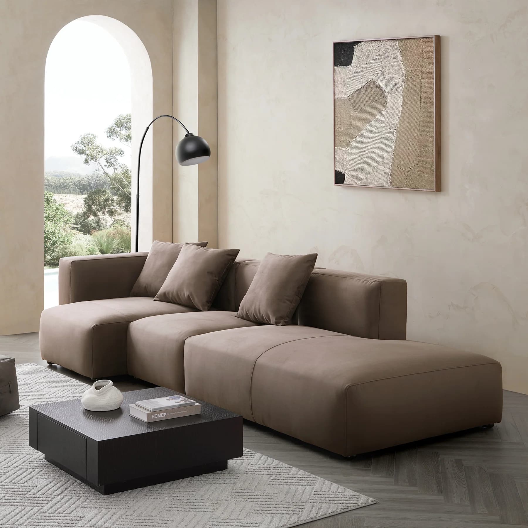 Geometry Minimalist Sectional thumbnail 5