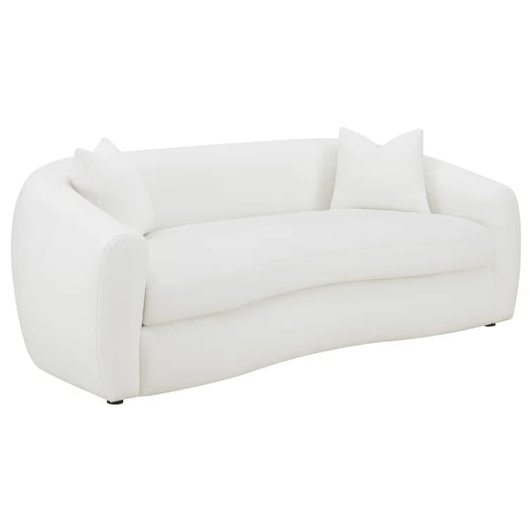 Boucle Modern 3-Seater Sofa thumbnail 2