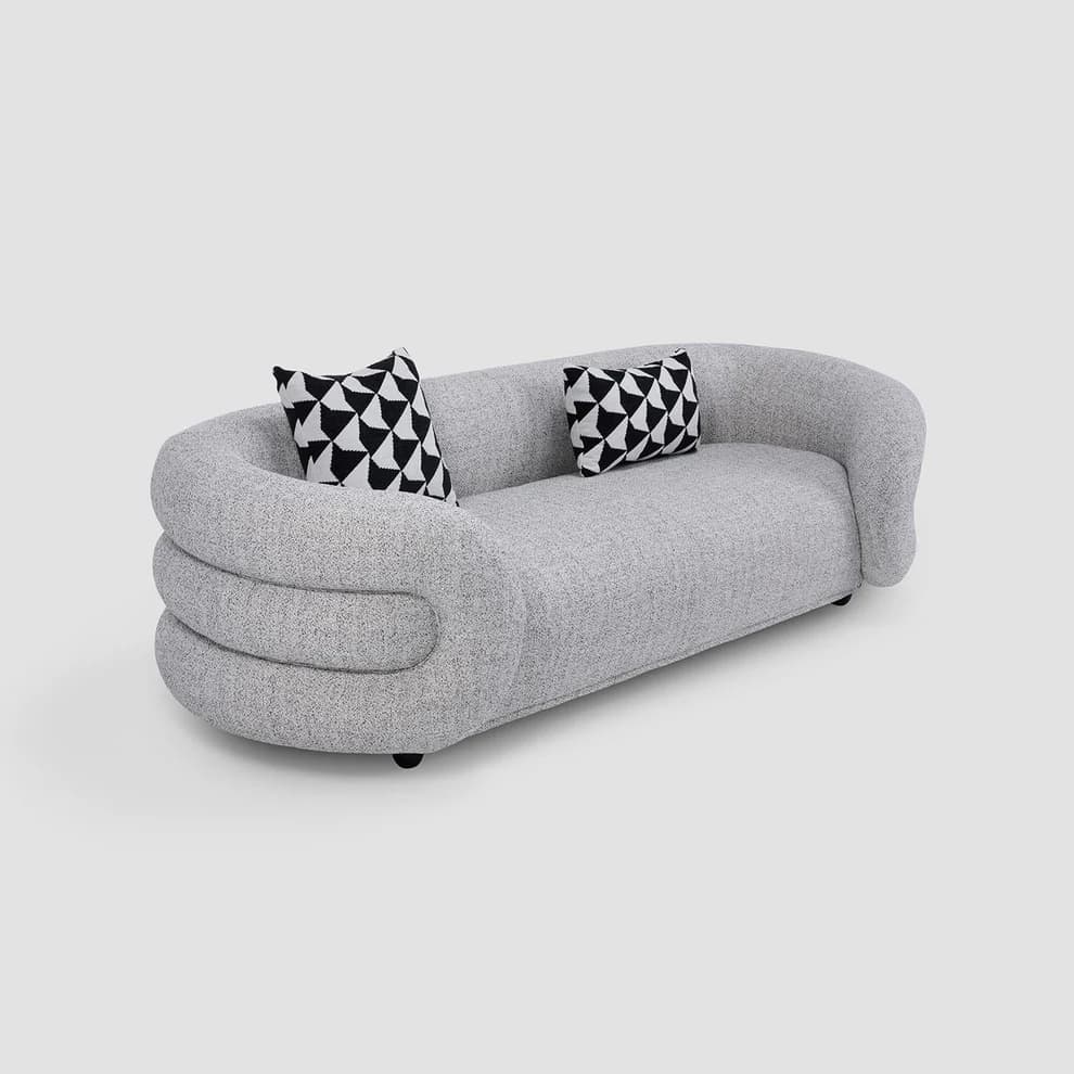 Butterfly-Inspired 3-Seater Sofa thumbnail 1