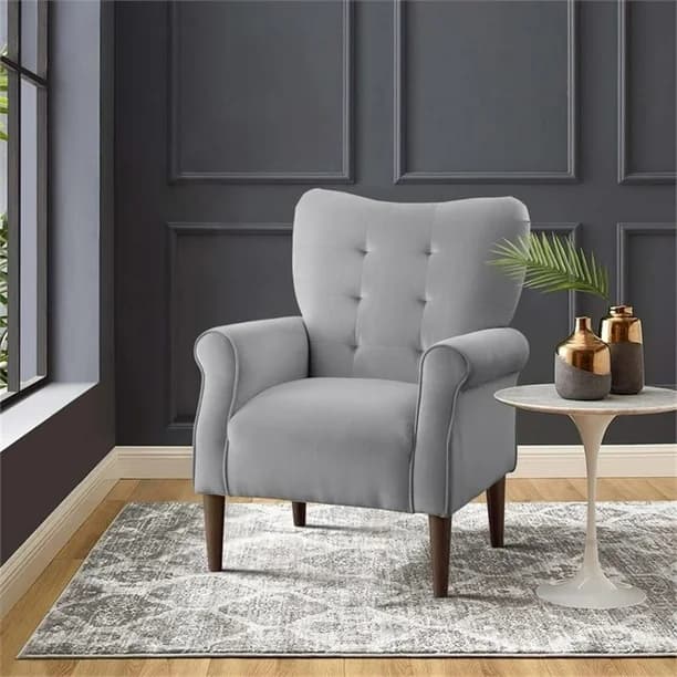Button Elegant Tufted Armchair furniture product