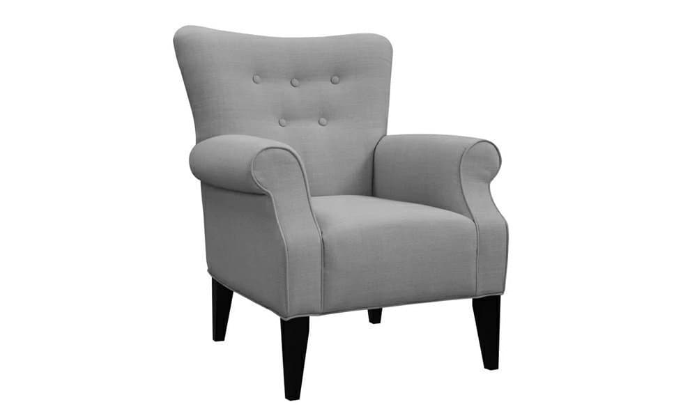 Button Elegant Tufted Armchair thumbnail 4