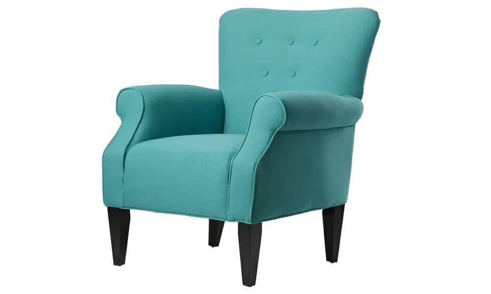 Button Elegant Tufted Armchair thumbnail 5