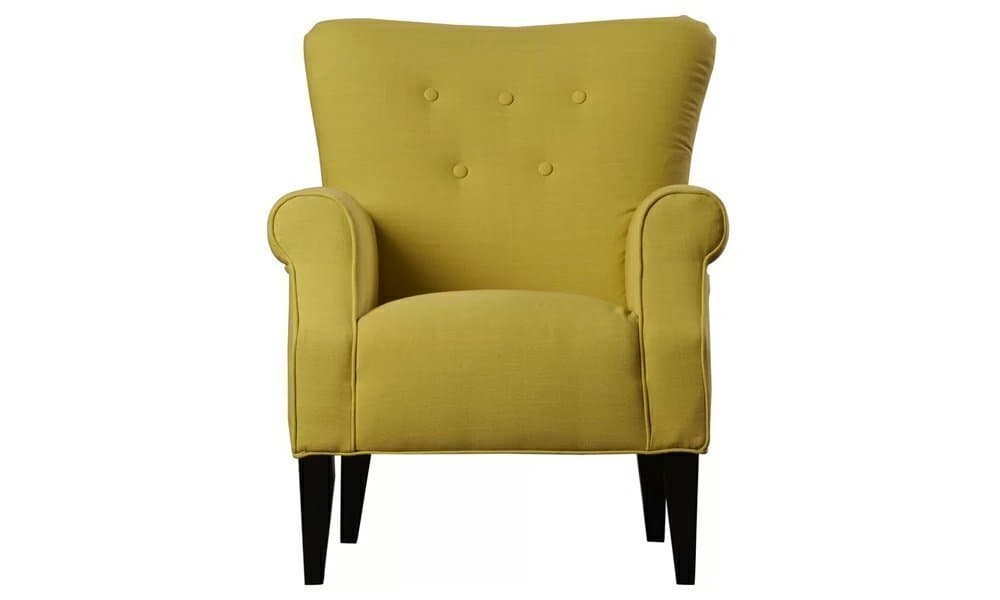 Button Elegant Tufted Armchair thumbnail 6