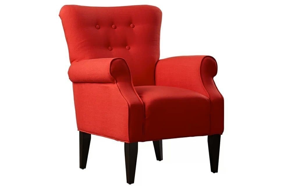 Button Elegant Tufted Armchair thumbnail 7
