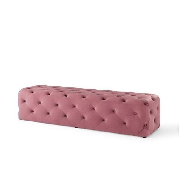 Button Tufted Entryway Bench thumbnail 1