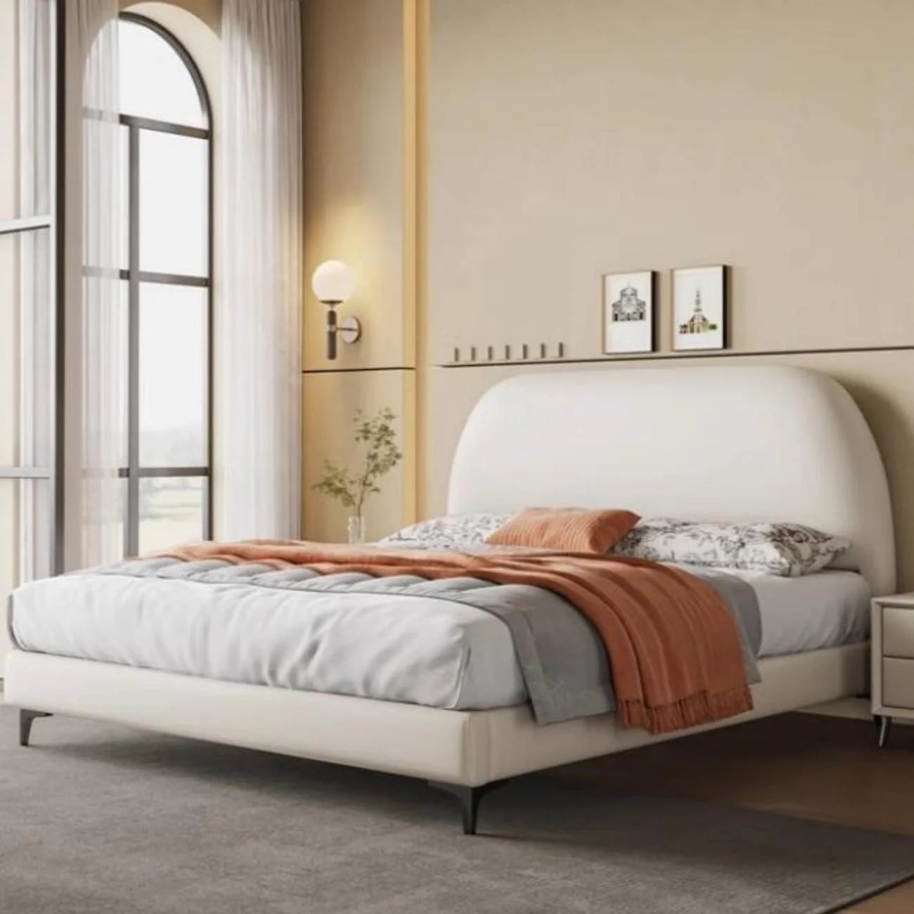 Camilla Channel Tufted Bed furniture product