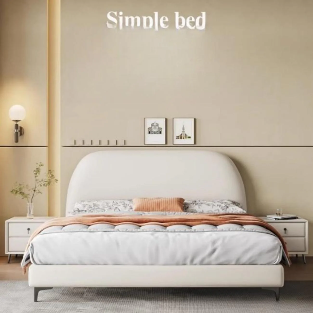 Camilla Channel Tufted Bed thumbnail 2