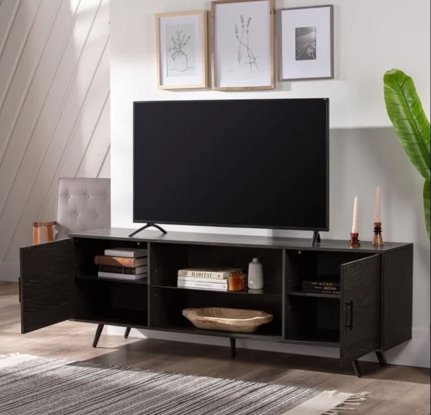 Carrington Mid-Century Modern TV Console thumbnail 3