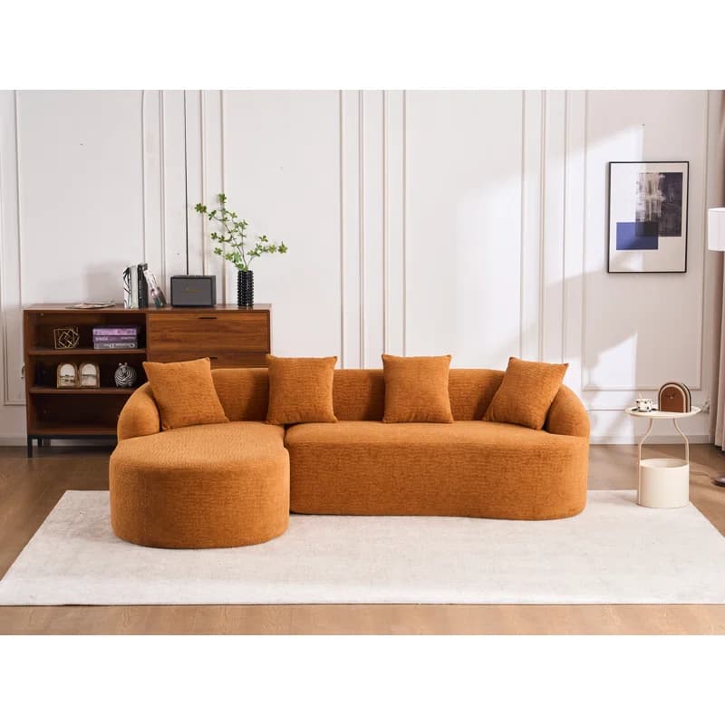 Chumenti Curved L-Shape Sofa thumbnail 4