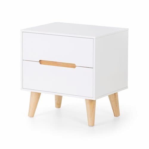 Classic 2-Drawers Night Stand thumbnail 1