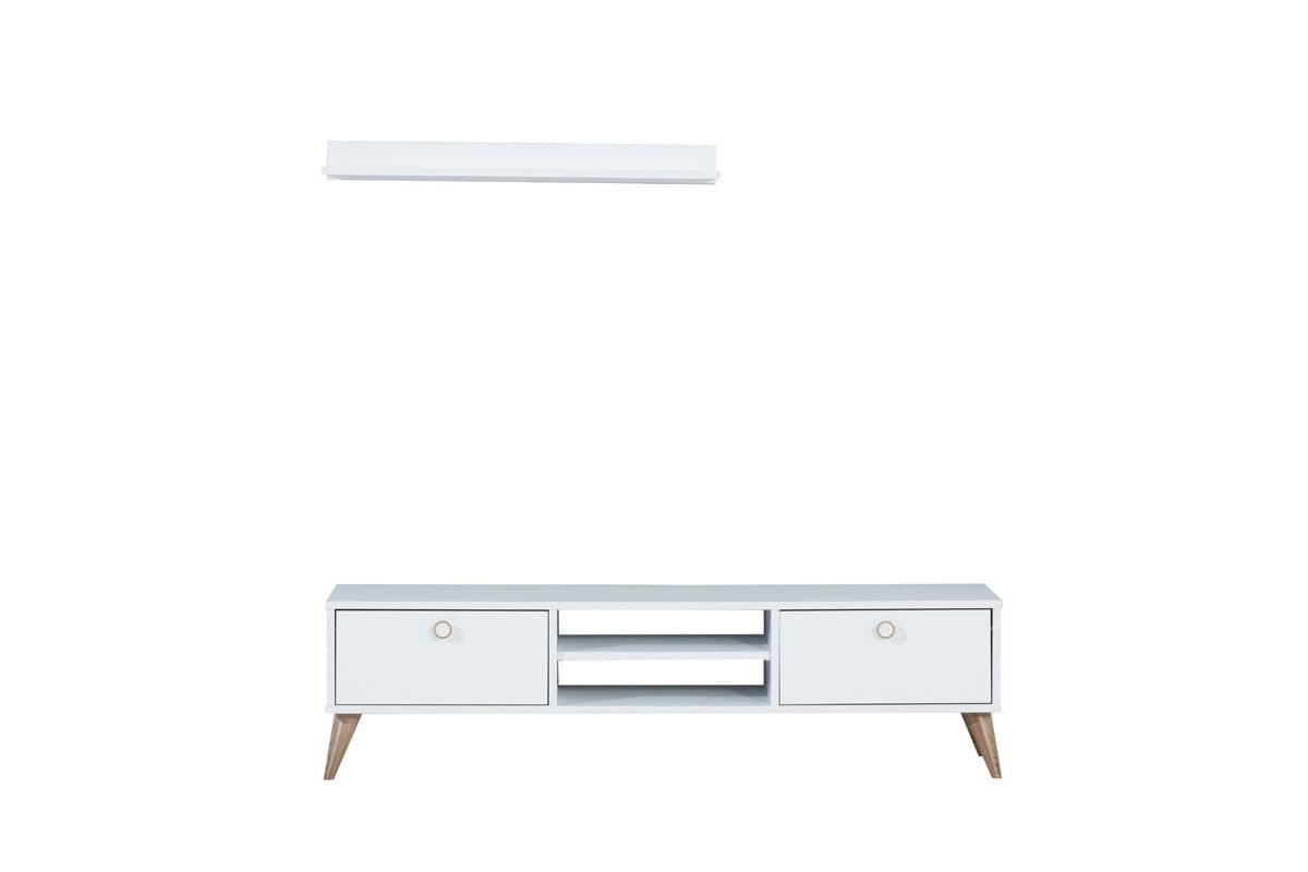 Contemporary Tv Unit with Drawers thumbnail 3