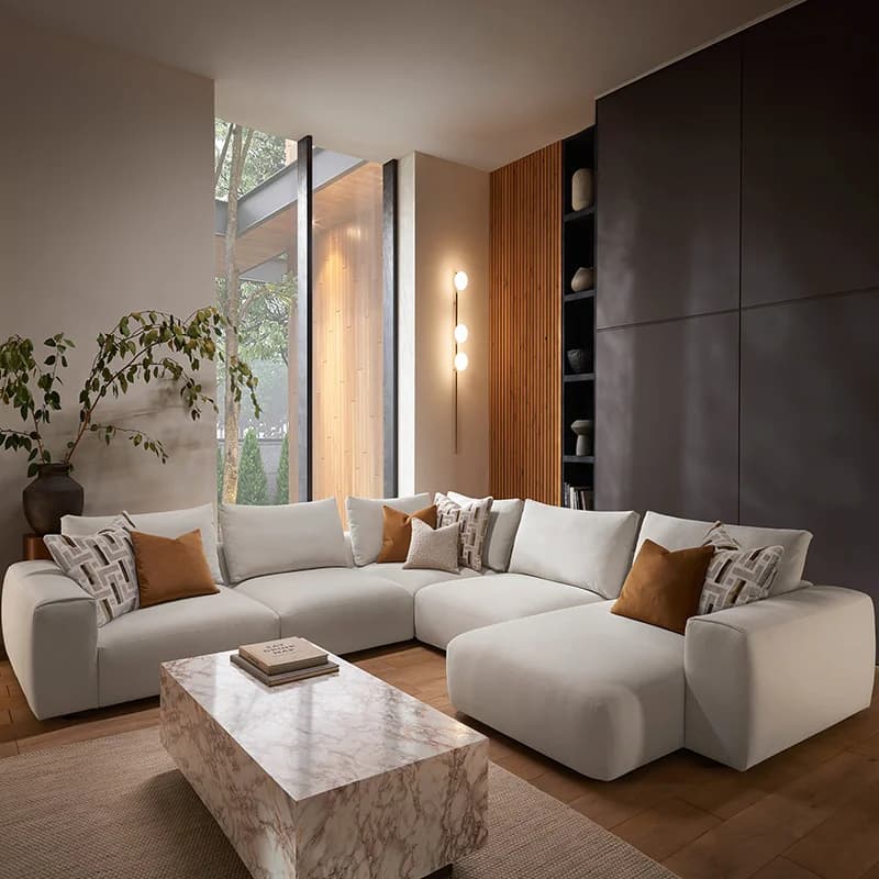 Cozy Sectional Sofa thumbnail 1
