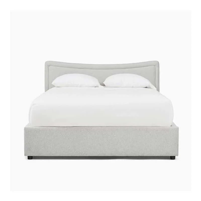 Curved Headboard Modern Bed Frame thumbnail 2