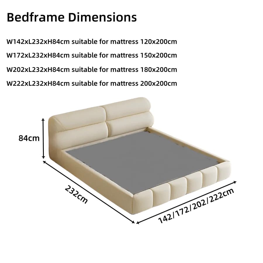 Curved Luxurious Headboard Bed thumbnail 4