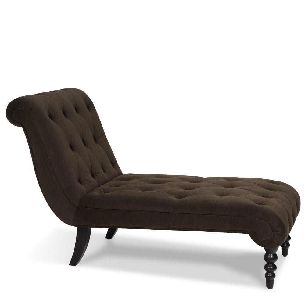 Curves Tufted Chaise Lounge thumbnail 1