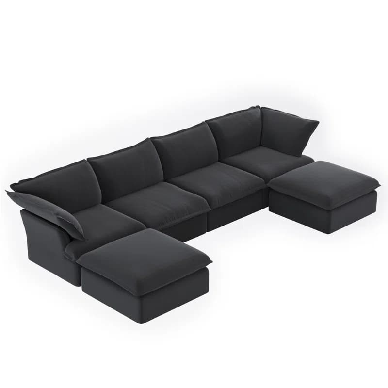 Damyn 6-Piece Upholstered Sofa thumbnail 4