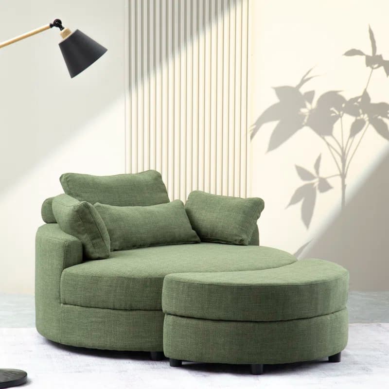 Danieal Barrel Chair thumbnail 1