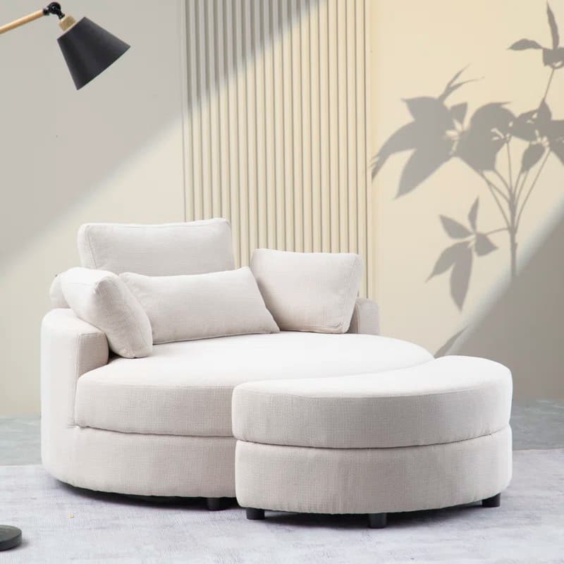Danieal Barrel Chair thumbnail 2