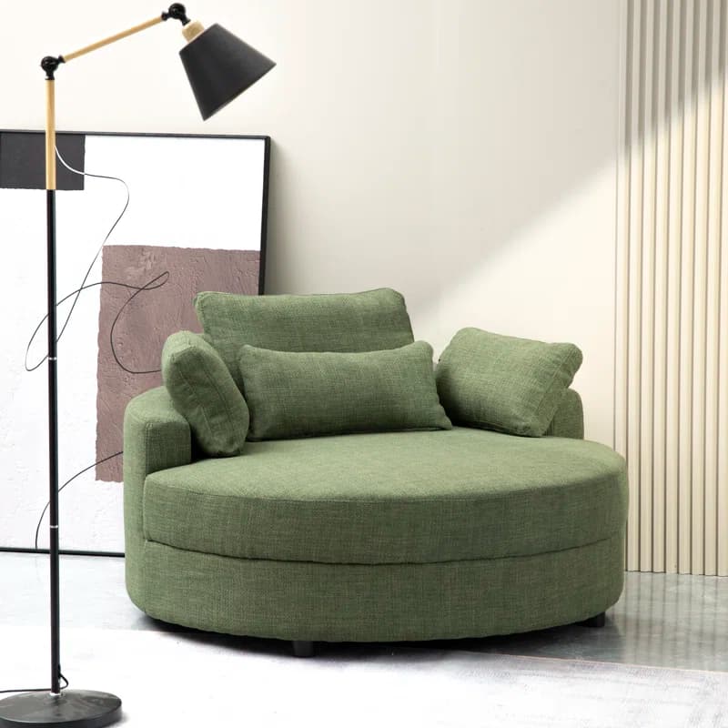 Danieal Barrel Chair thumbnail 3