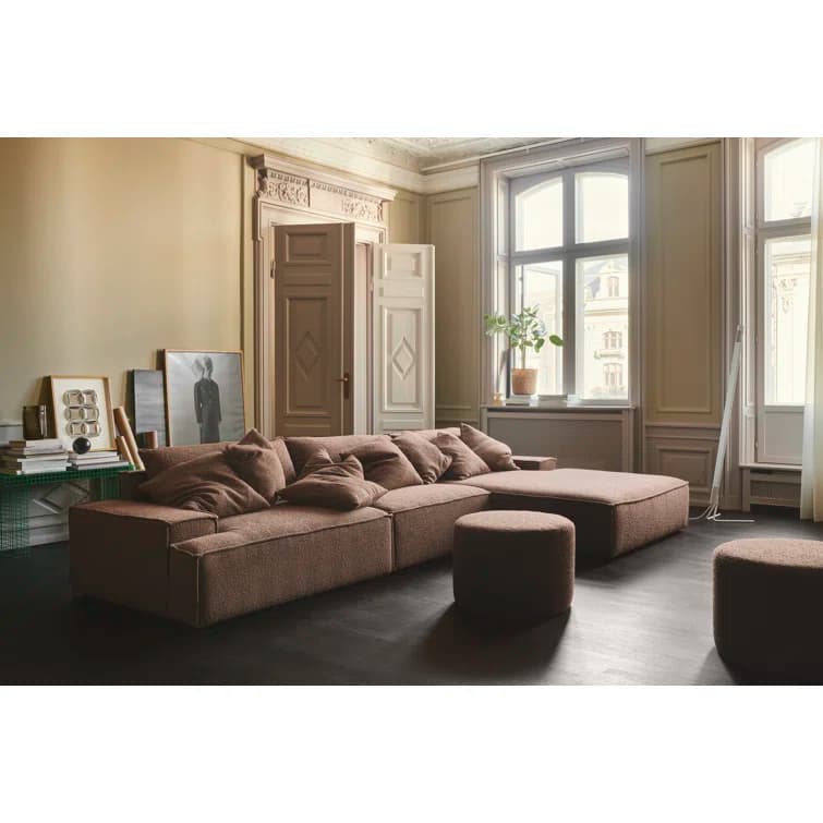 Daphne Upholstered Sofa Chaise thumbnail 3