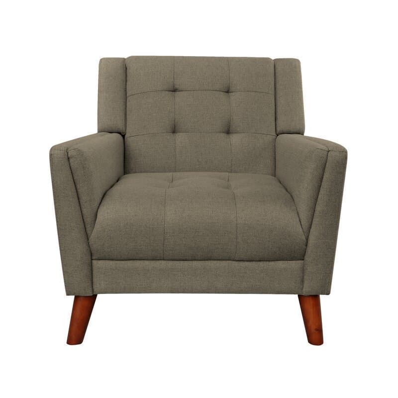 Davidas Wide Tufted Armchair thumbnail 3