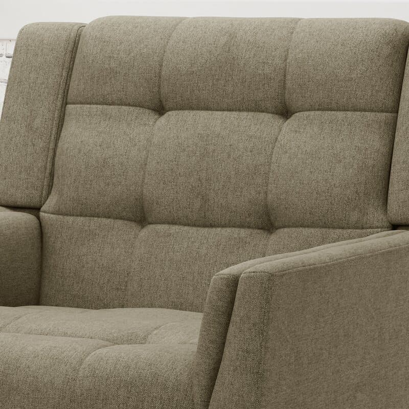 Davidas Wide Tufted Armchair thumbnail 4
