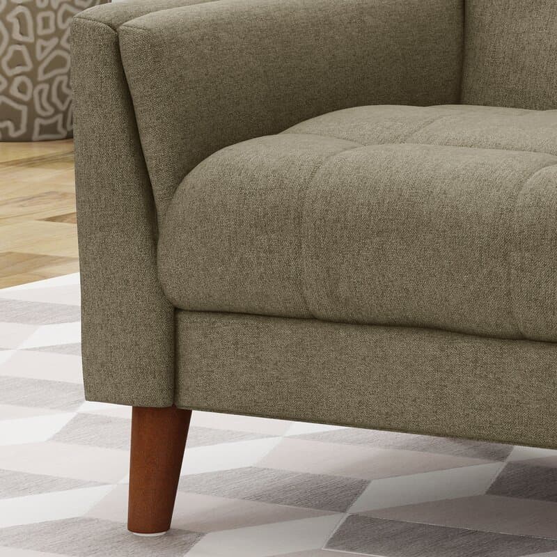 Davidas Wide Tufted Armchair thumbnail 5