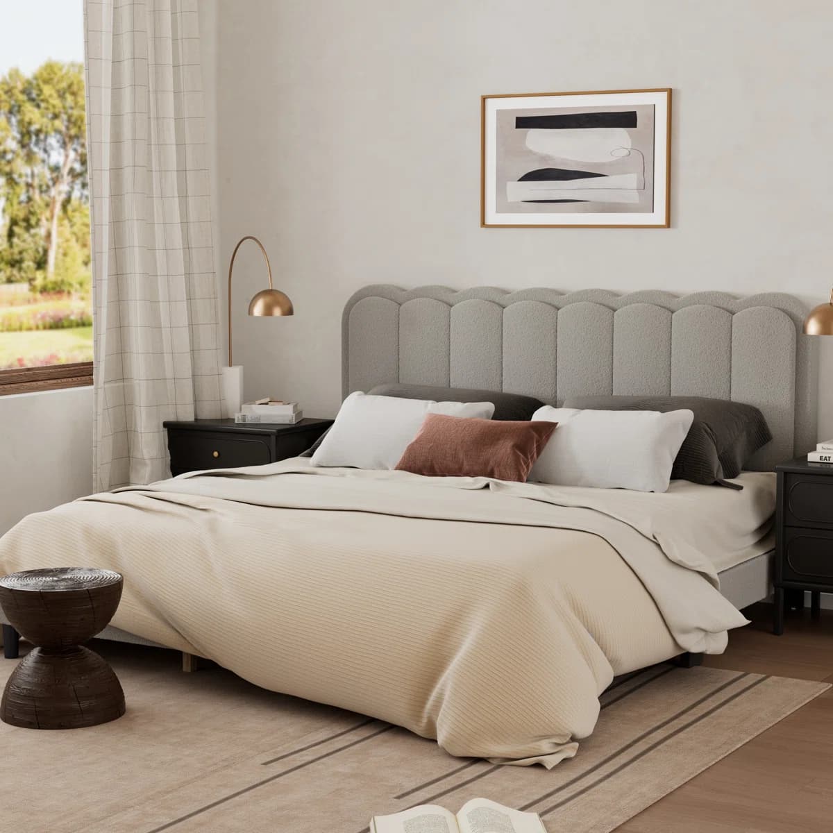 Dove DIY Double Headboard Bed Mayfair thumbnail 2