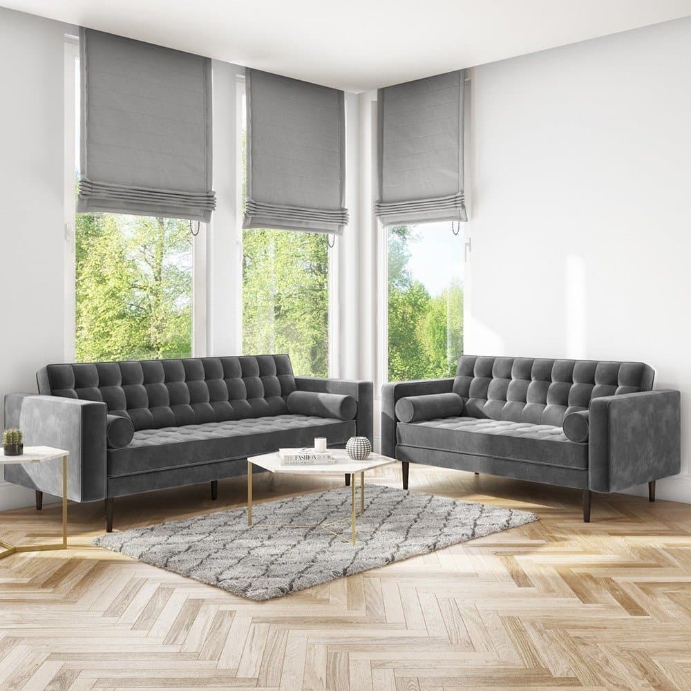 Elba 2 and 3 seater Stylish couches thumbnail 2